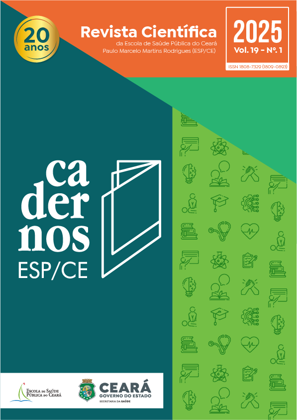 					Visualizar v. 19 n. 1 (2025): Cadernos ESP - Revista Cientí­fica da Escola de Saúde Pública do Ceará
				